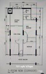 Blk 427 Clementi Avenue 3 (Clementi), HDB 3 Rooms #554354781